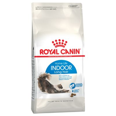 Royal Canin Indoor Long Hair - за дългокосмести котки, живеещи в затворени помещения
