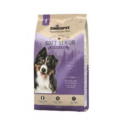 Chicopee Classic Nature Soft Senior с пиле и ориз - 2 кг